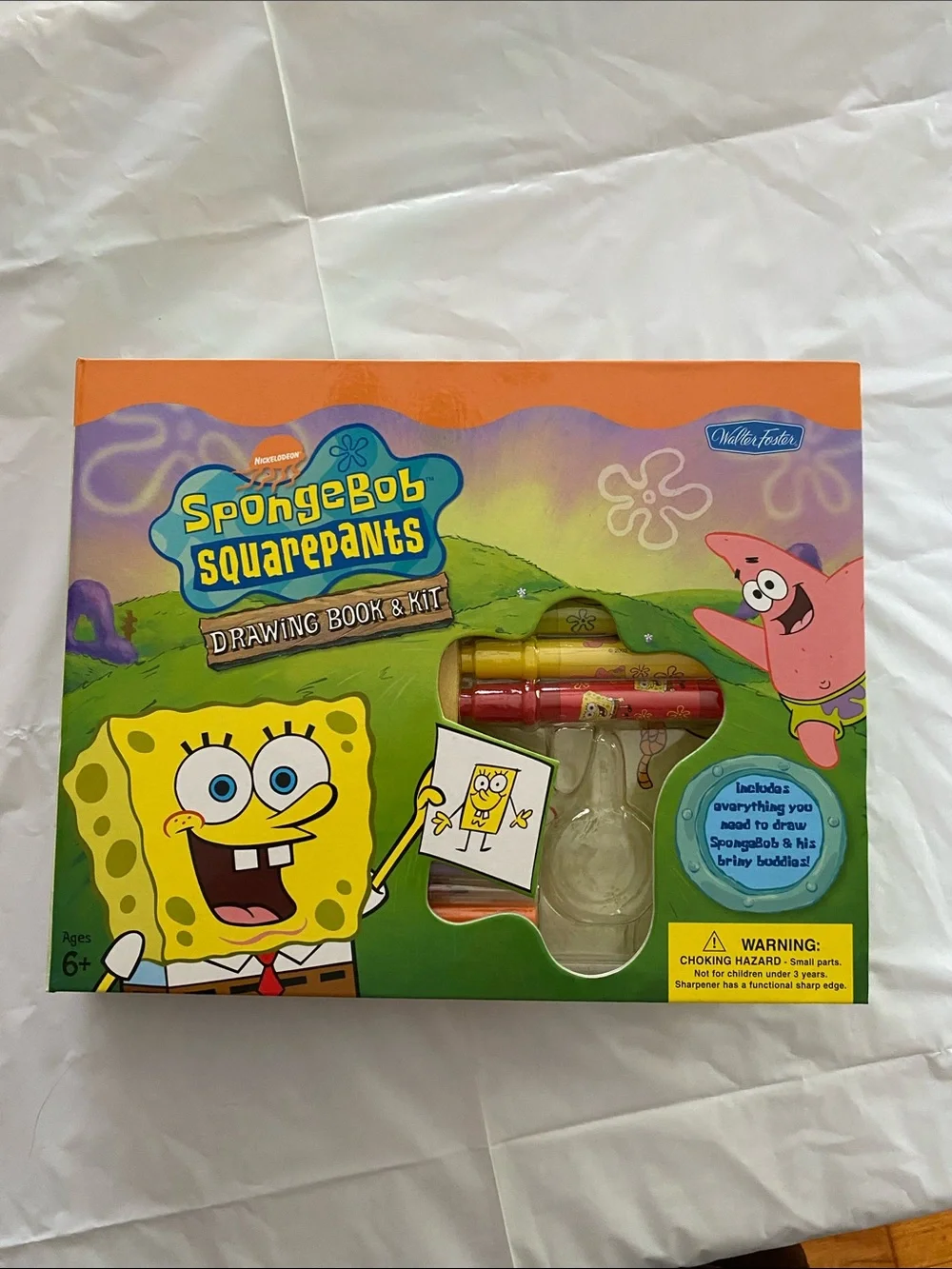 SpongeBob SquarePants Drawing Book & Kit